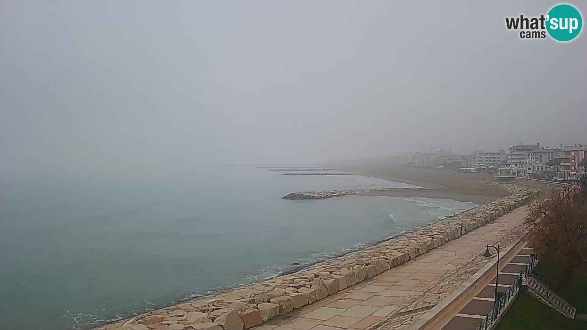 Webcam Caorle Ponente – Vue depuis les Marinai di Caorle