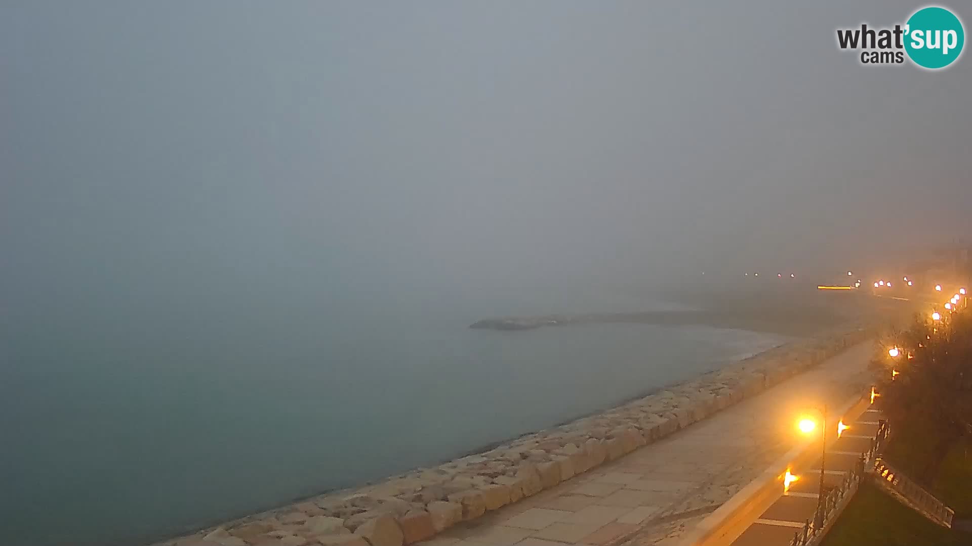 Webcam Caorle Ponente – Vue depuis les Marinai di Caorle