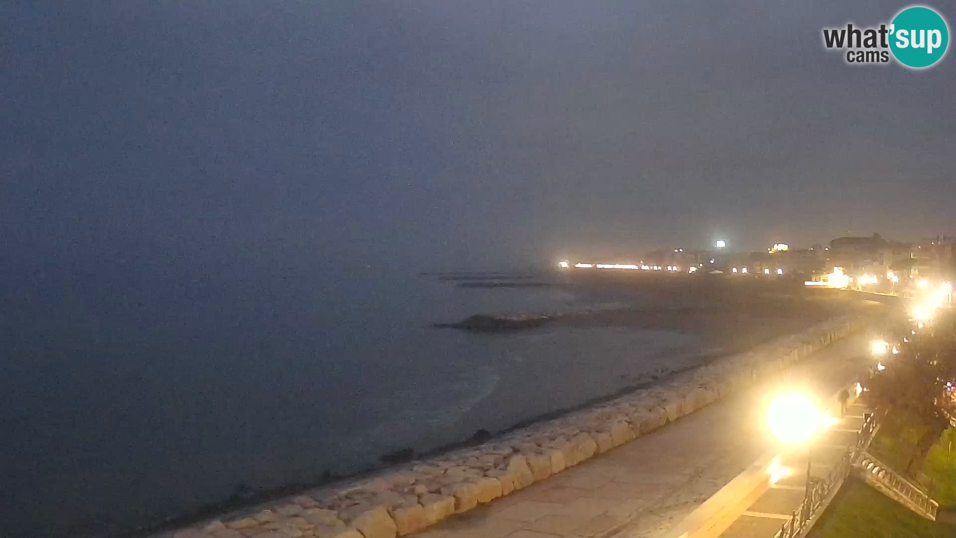 Webcam Caorle Ponente – Vue depuis les Marinai di Caorle