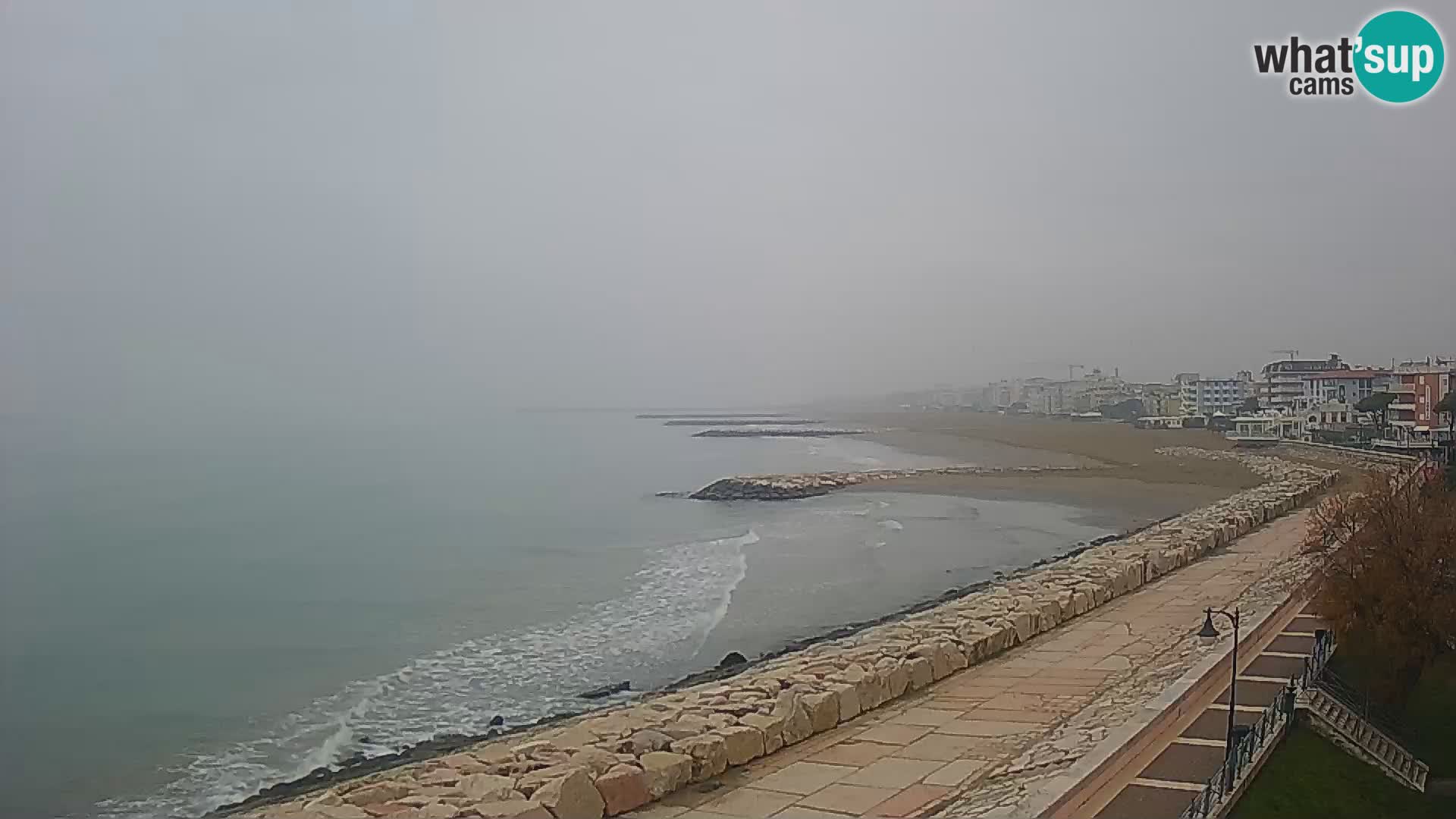 Webcam Caorle Ponente – Vue depuis les Marinai di Caorle