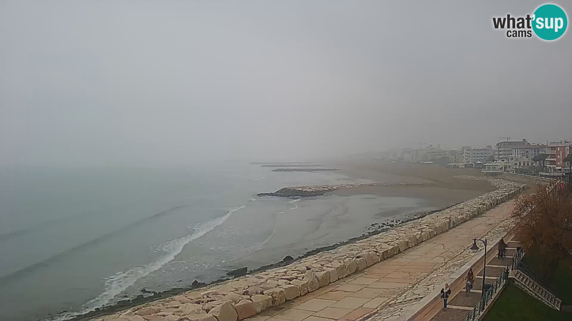 Webcam Caorle Ponente – Vue depuis les Marinai di Caorle