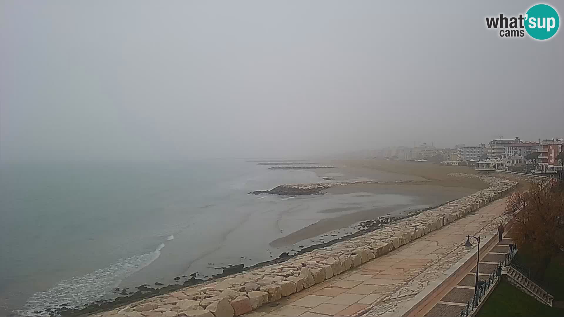 Webcam Caorle Ponente – Vue depuis les Marinai di Caorle