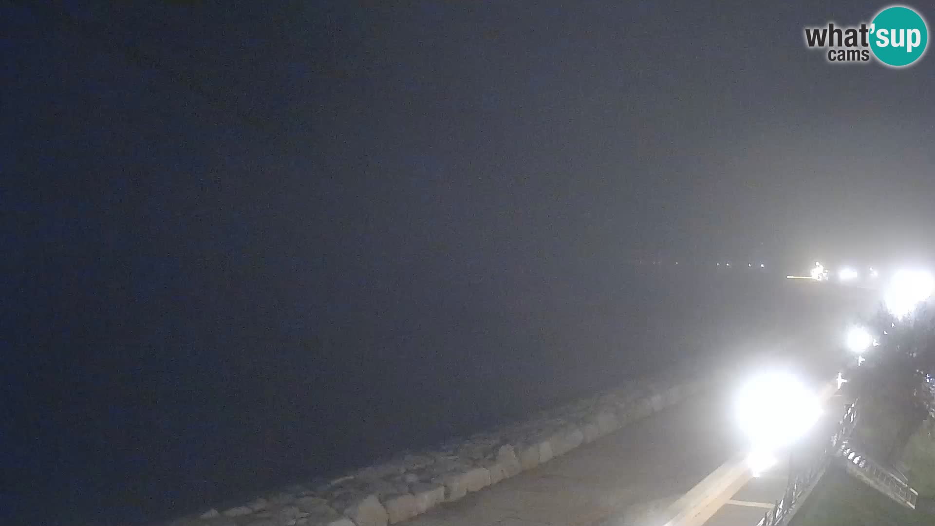 Webcam Caorle Ponente – Blick von Marinai di Caorle