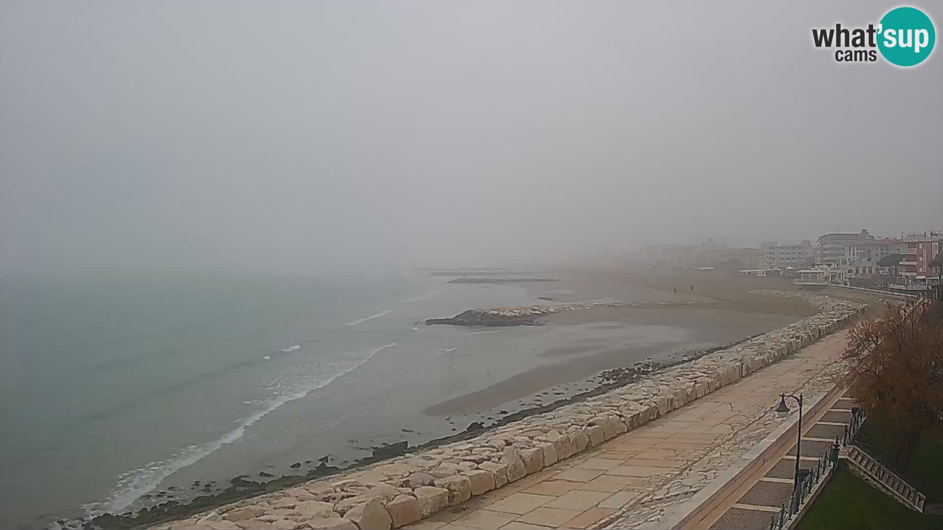 Webcam Caorle Ponente – Blick von Marinai di Caorle
