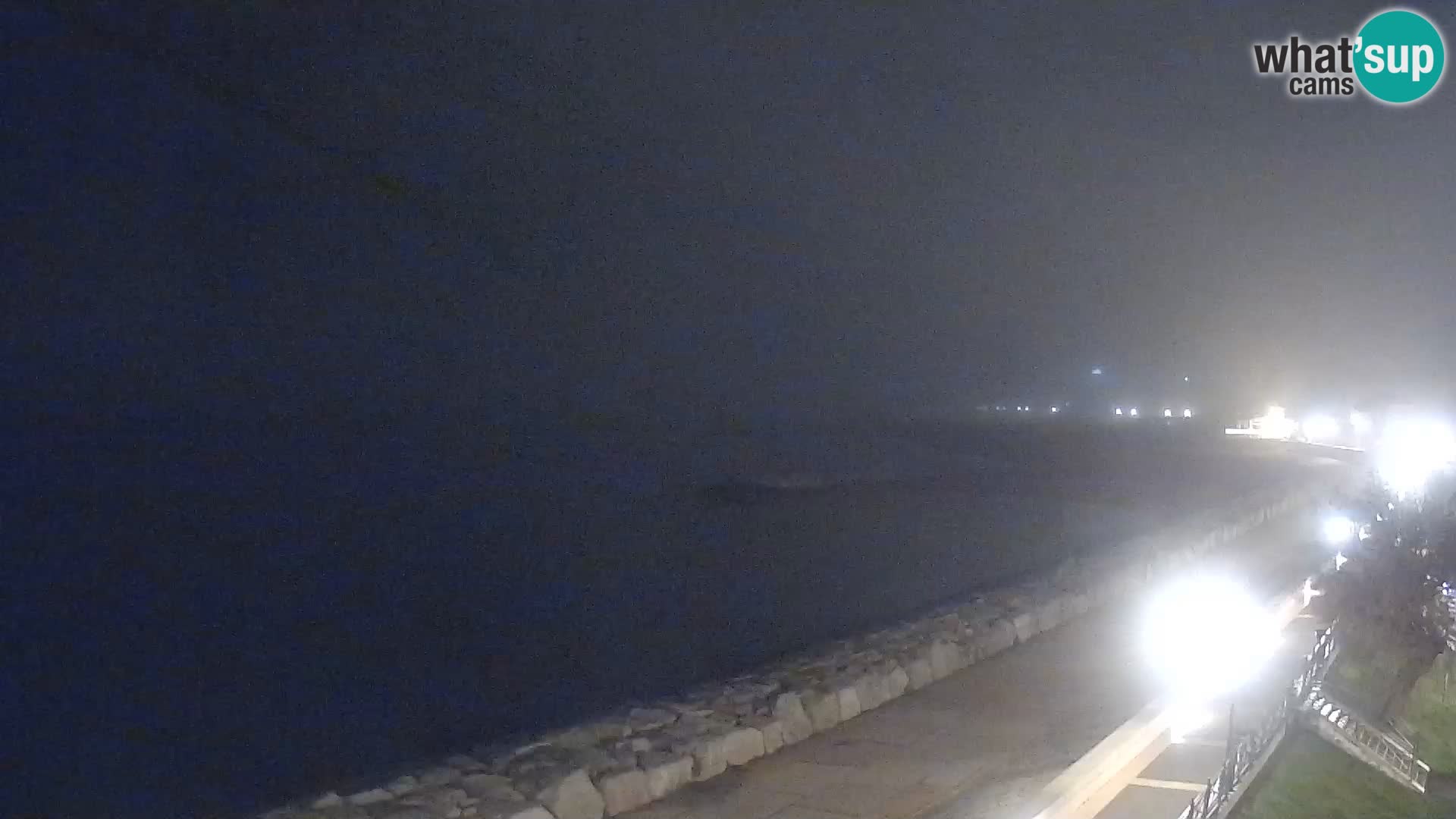 Webcam Caorle Ponente – Vue depuis les Marinai di Caorle