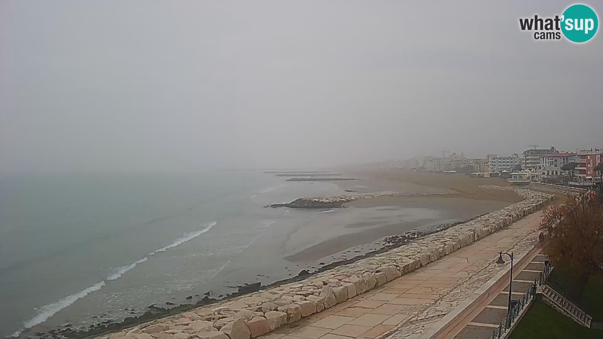 Webcam Caorle Ponente – Blick von Marinai di Caorle