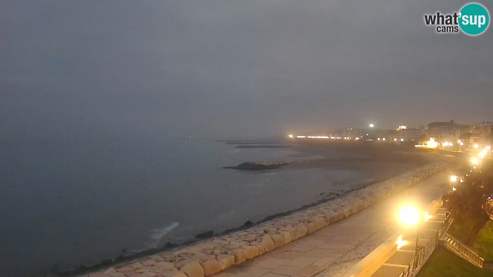 Webcam Caorle Ponente – Blick von Marinai di Caorle