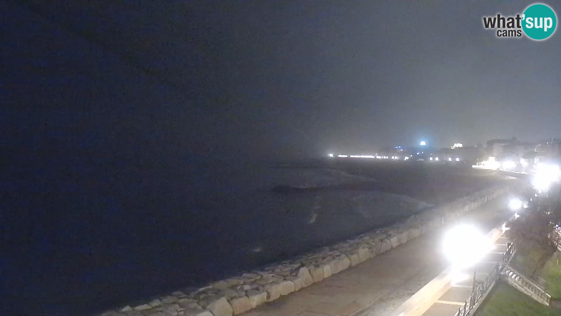 Webcam Caorle Ponente – Blick von Marinai di Caorle