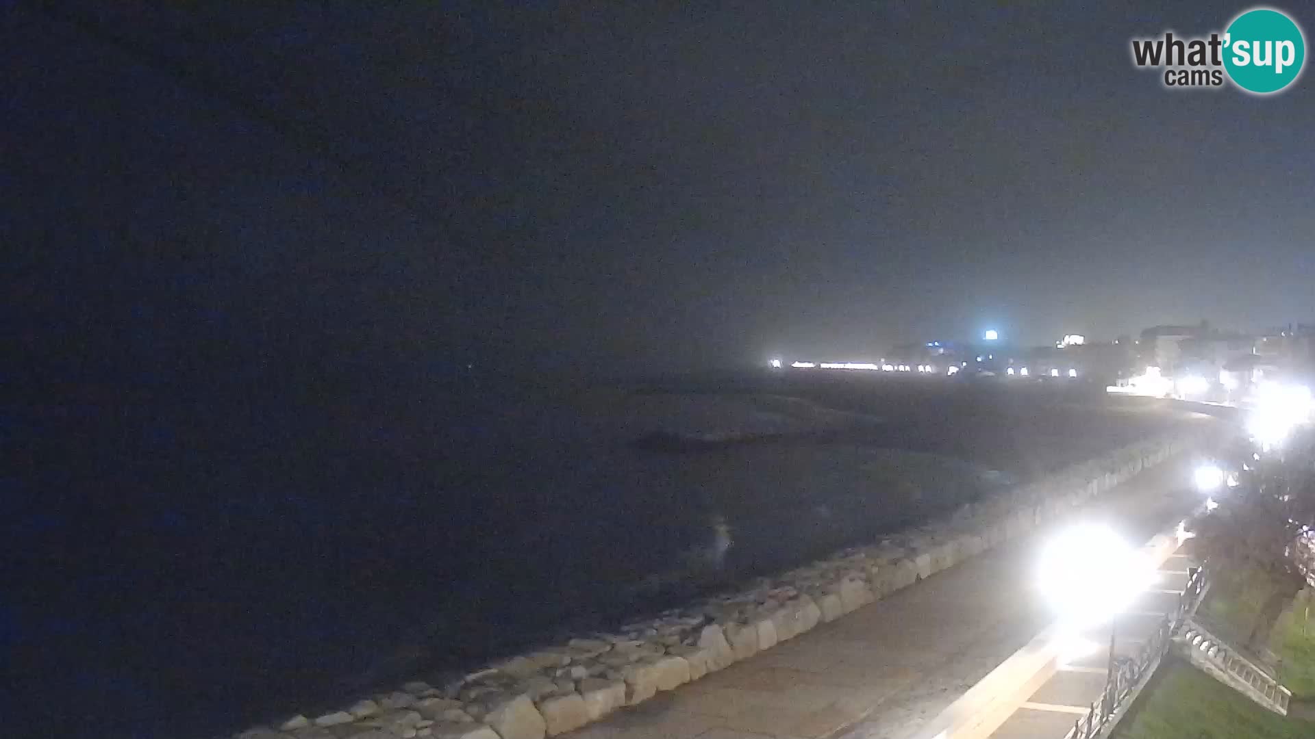 Webcam Caorle Ponente – Blick von Marinai di Caorle