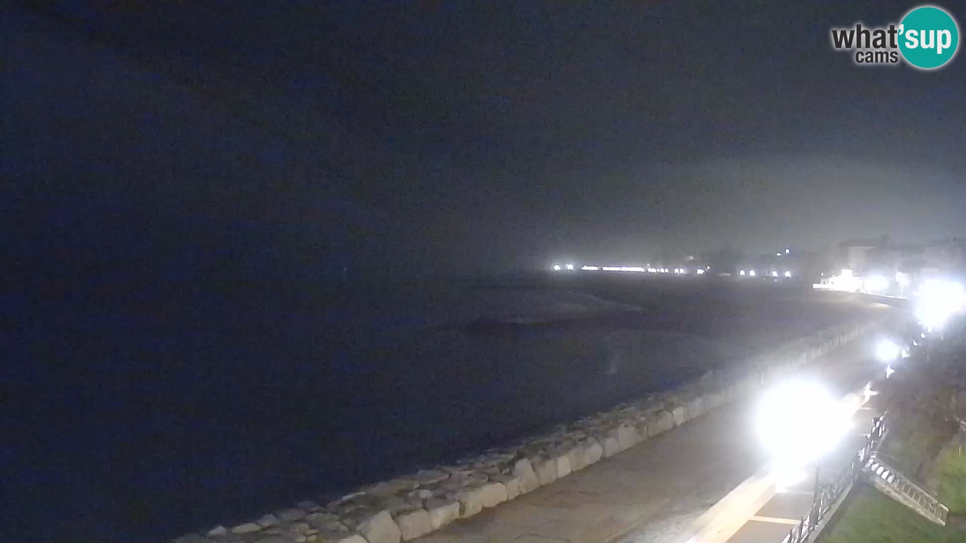 Webcam Caorle Ponente – Vue depuis les Marinai di Caorle
