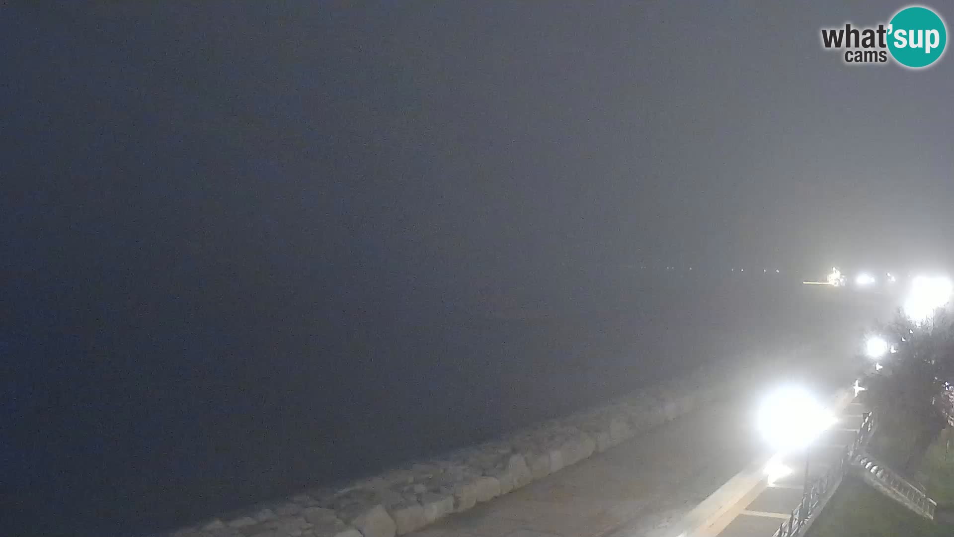 Webcam Caorle Ponente – Blick von Marinai di Caorle