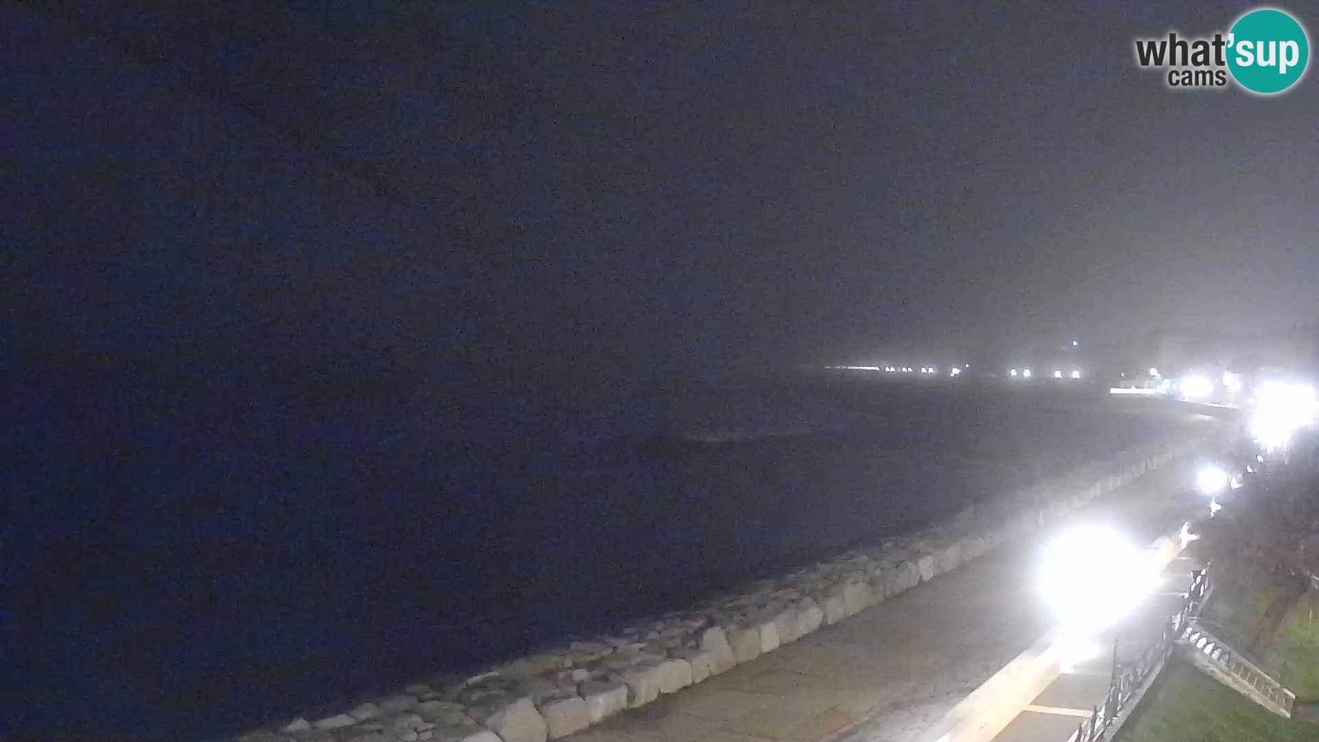 Webcam Caorle Ponente – Blick von Marinai di Caorle