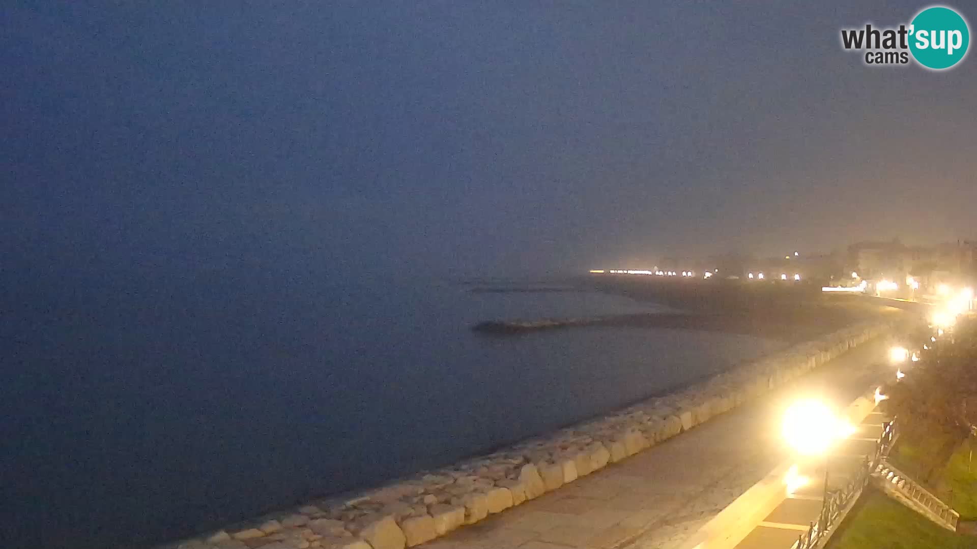 Webcam Caorle Ponente – Blick von Marinai di Caorle