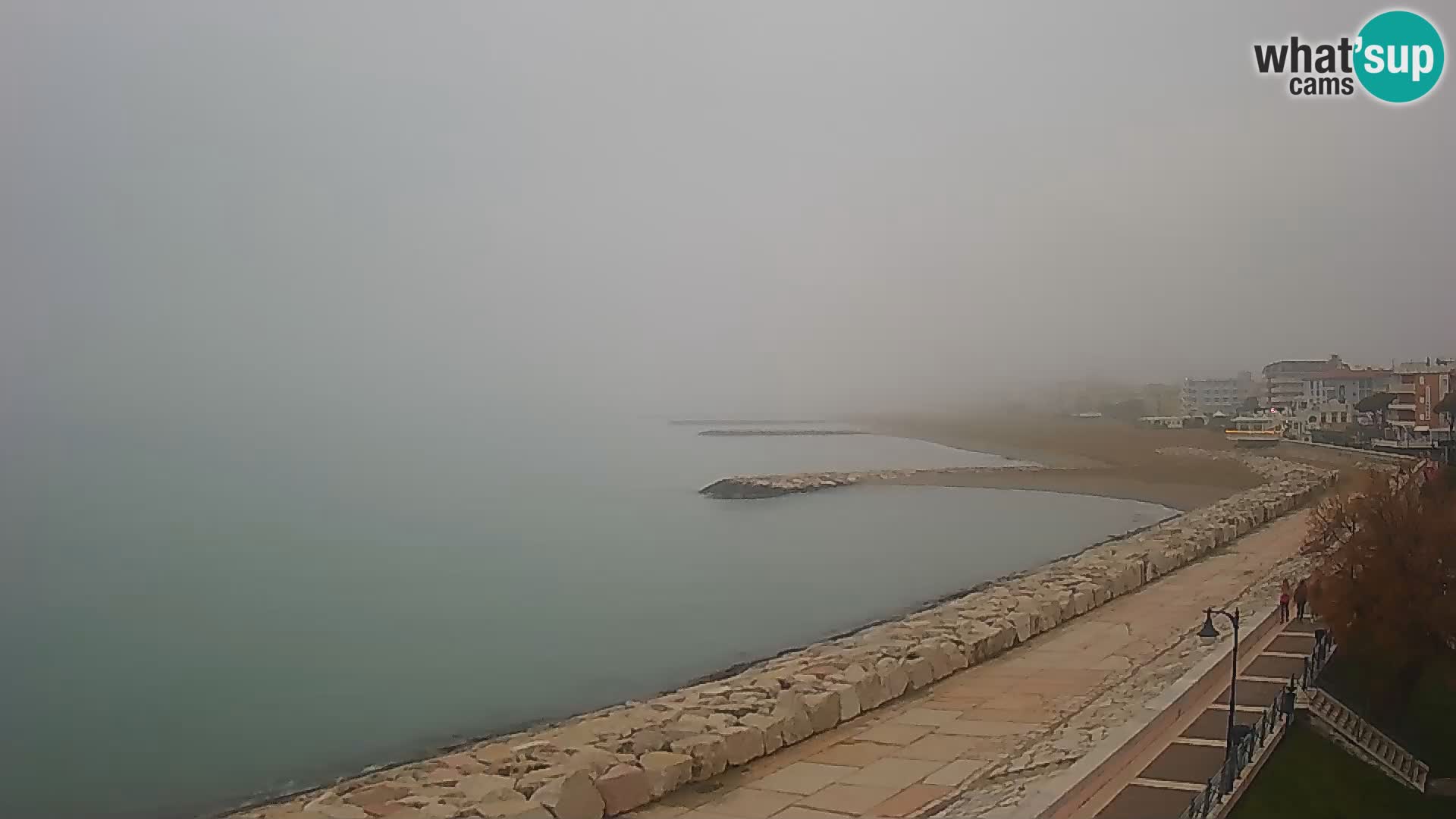 Webcam Caorle Ponente – Blick von Marinai di Caorle