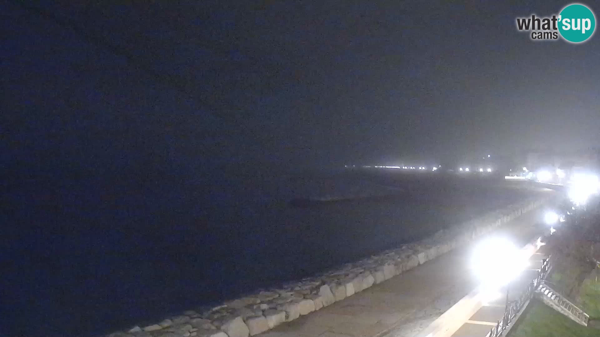 Webcam Caorle Ponente – Vue depuis les Marinai di Caorle