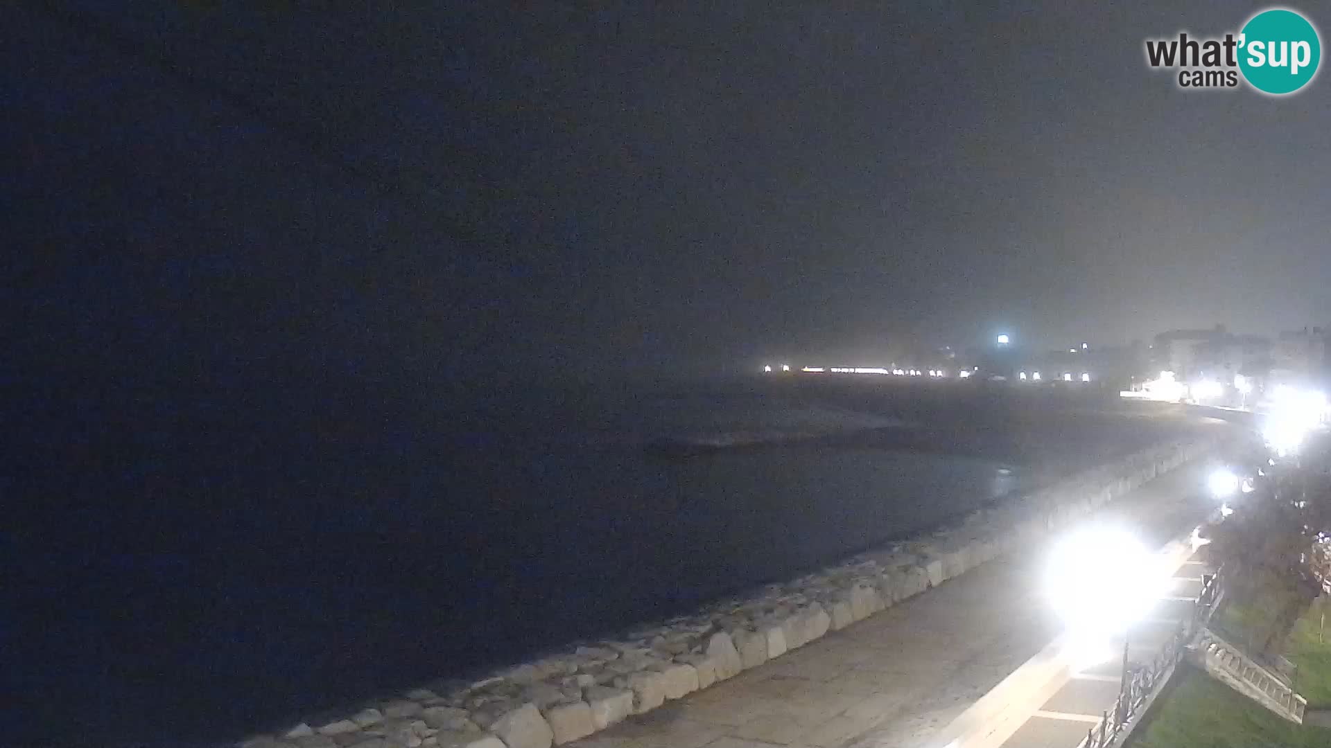 Webcam Caorle Ponente – Vue depuis les Marinai di Caorle