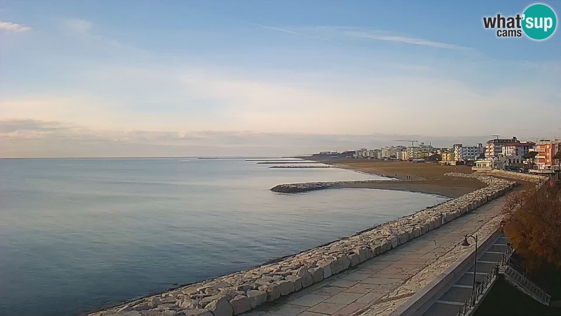 Webcam Caorle Ponente – panorama dall’ASS. Marinai di Caorle