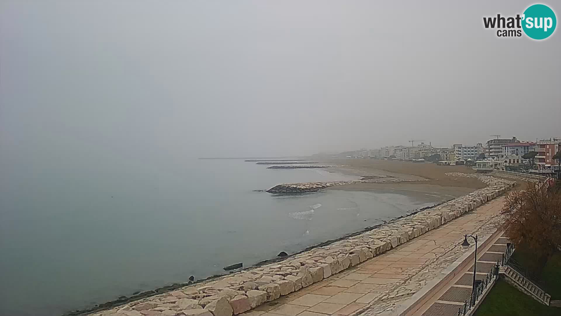 Webcam Caorle Ponente – Vue depuis les Marinai di Caorle