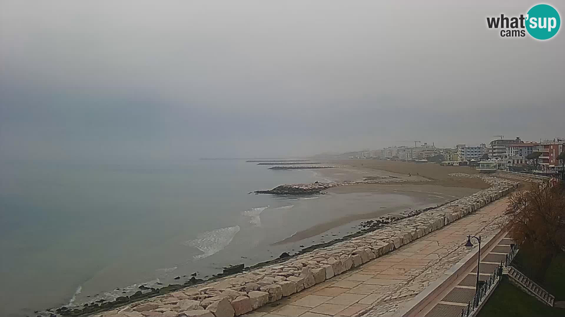 Webcam Caorle Ponente – Vue depuis les Marinai di Caorle