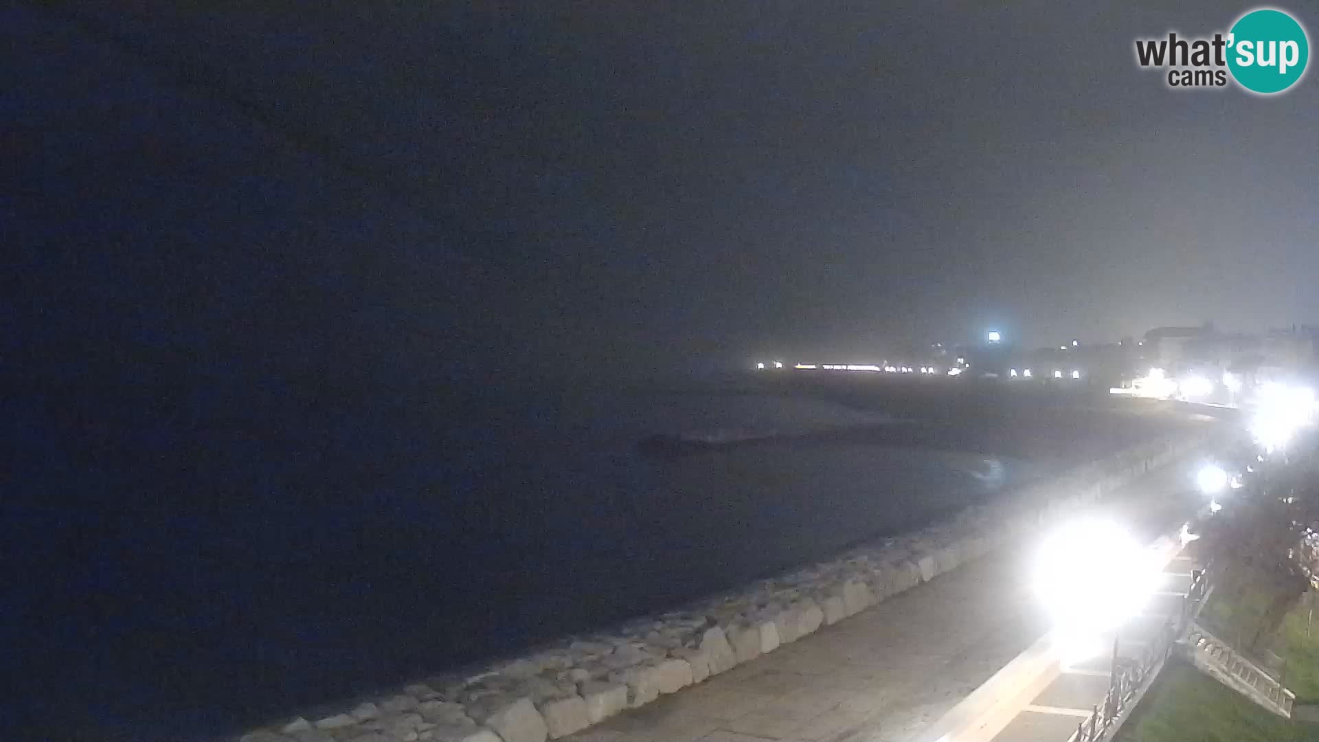 Webcam Caorle Ponente – Blick von Marinai di Caorle