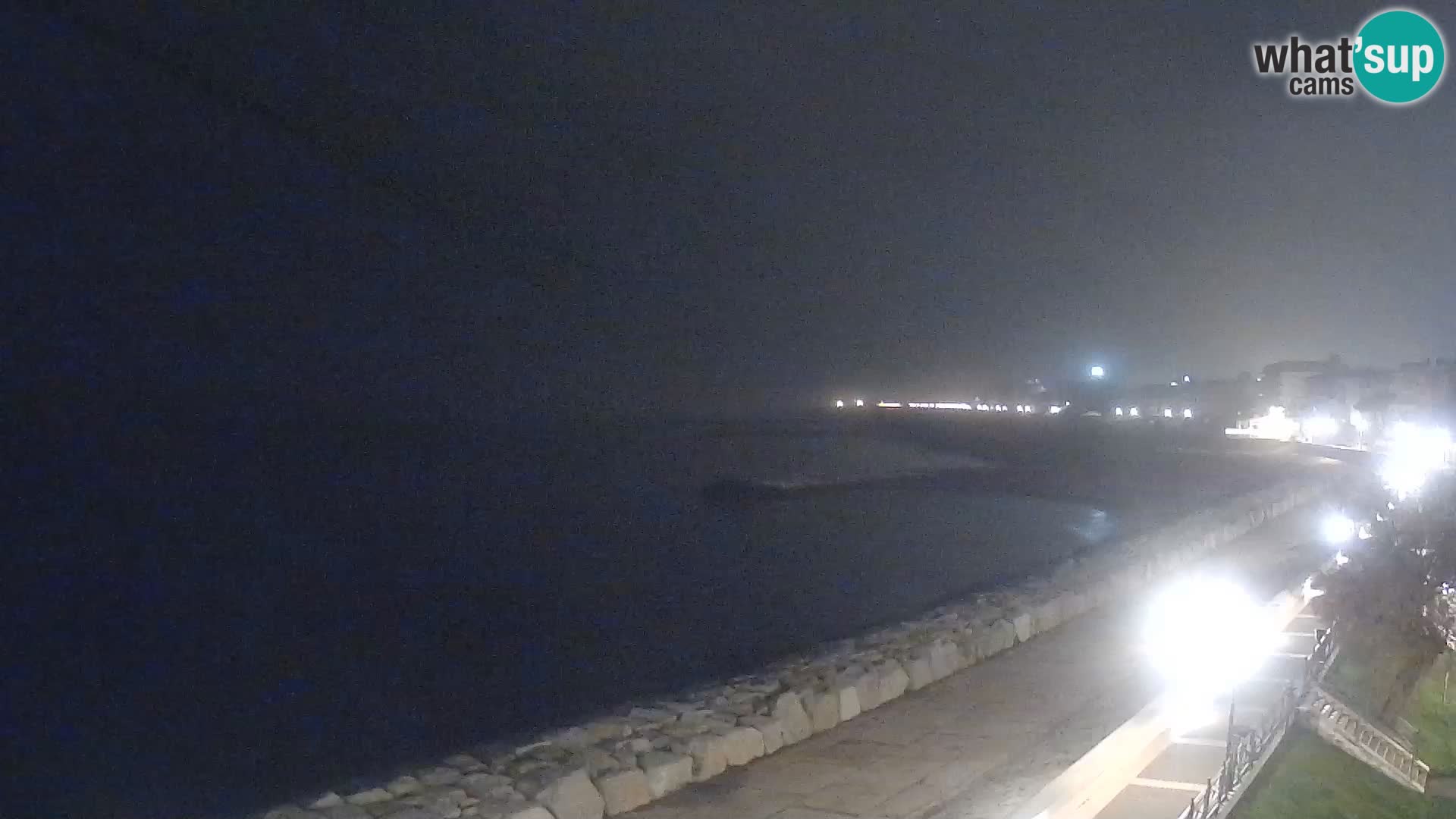 Webcam Caorle Ponente – Vue depuis les Marinai di Caorle