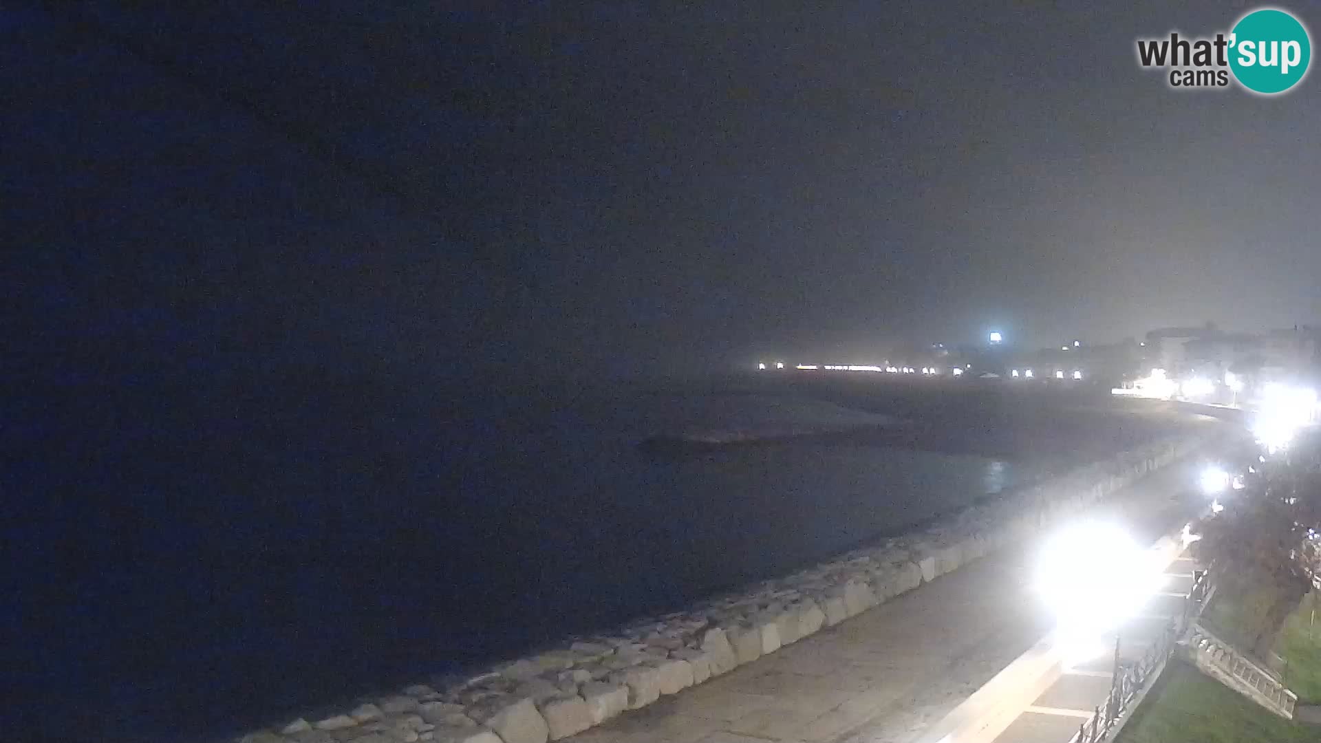 Webcam Caorle Ponente – Blick von Marinai di Caorle