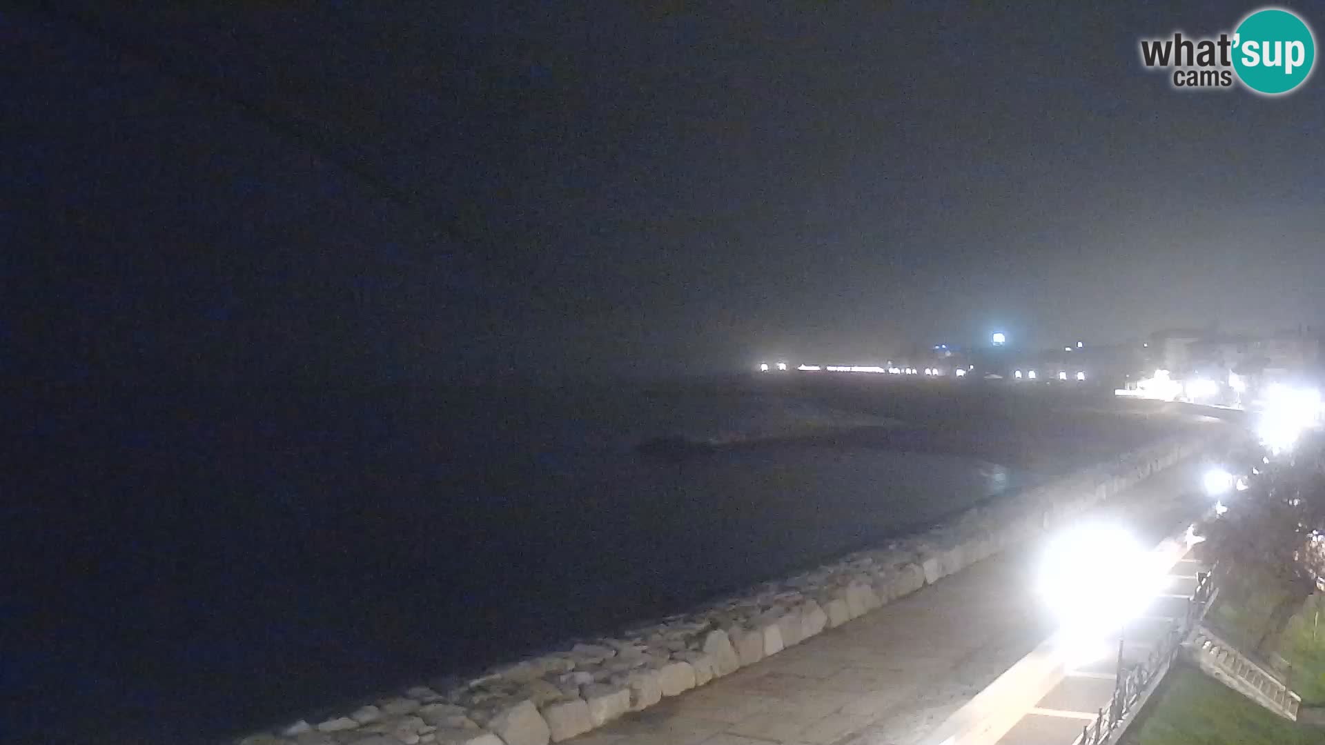Webcam Caorle Ponente – Vue depuis les Marinai di Caorle