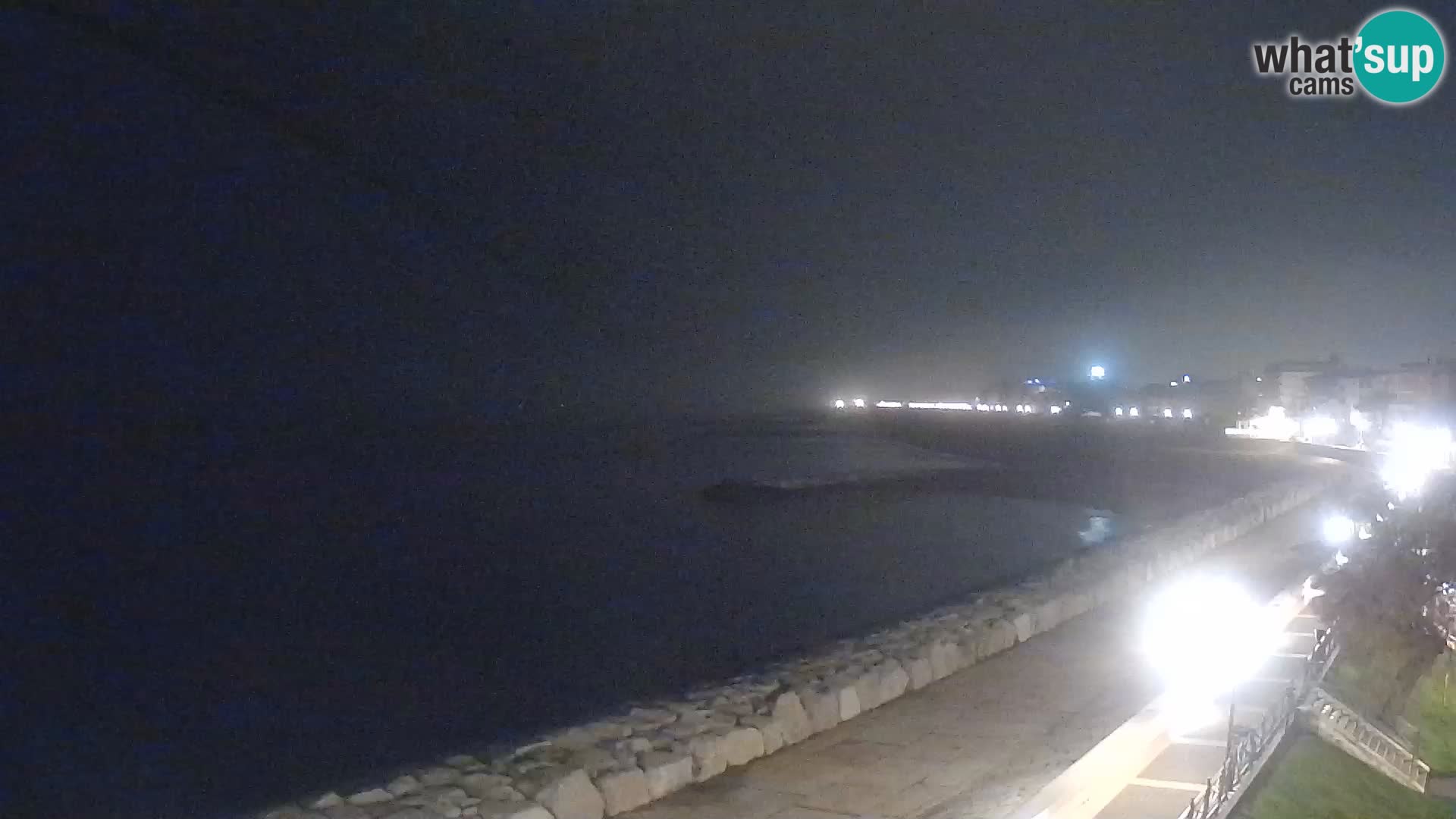 Webcam Caorle Ponente – Vue depuis les Marinai di Caorle