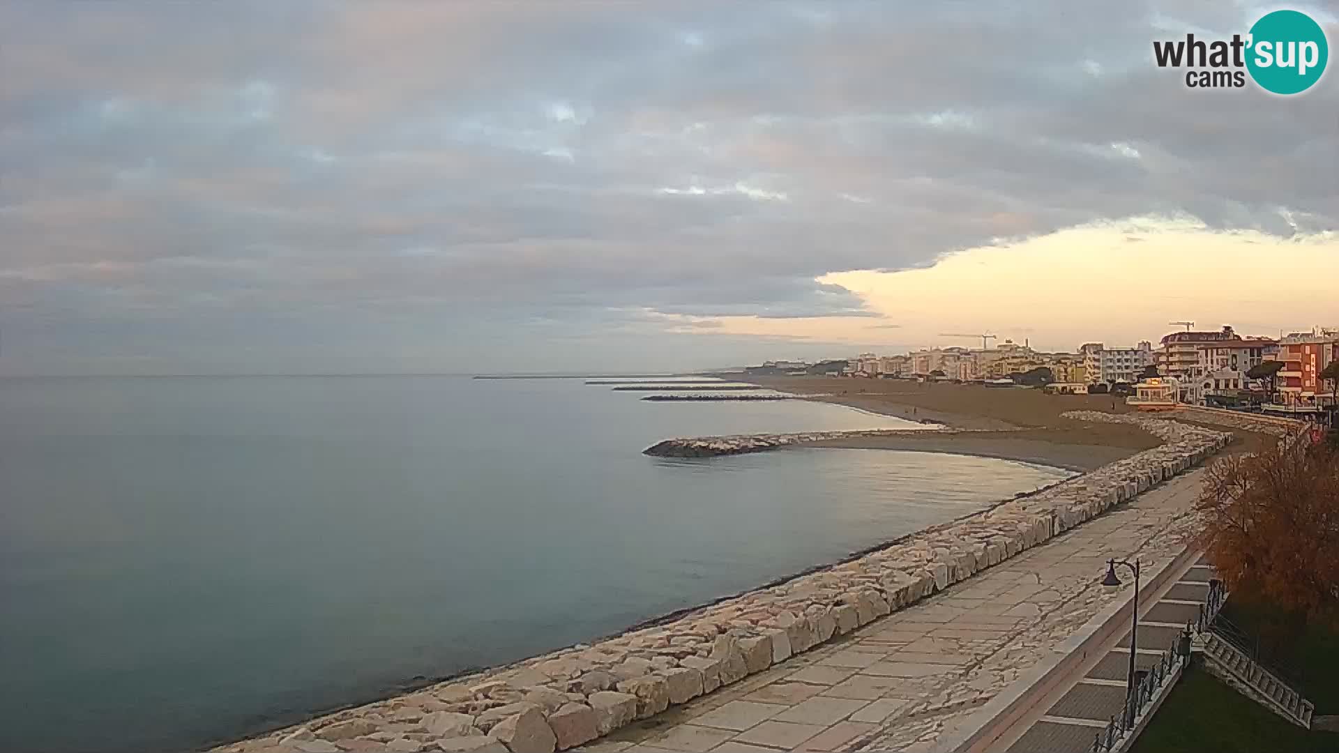 Webcam Caorle Ponente – View from Marinai di Caorle