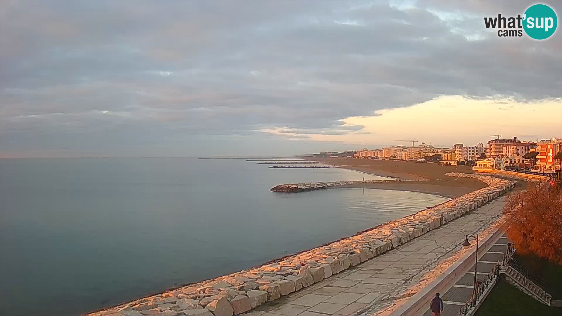 Webcam Caorle Ponente – View from Marinai di Caorle