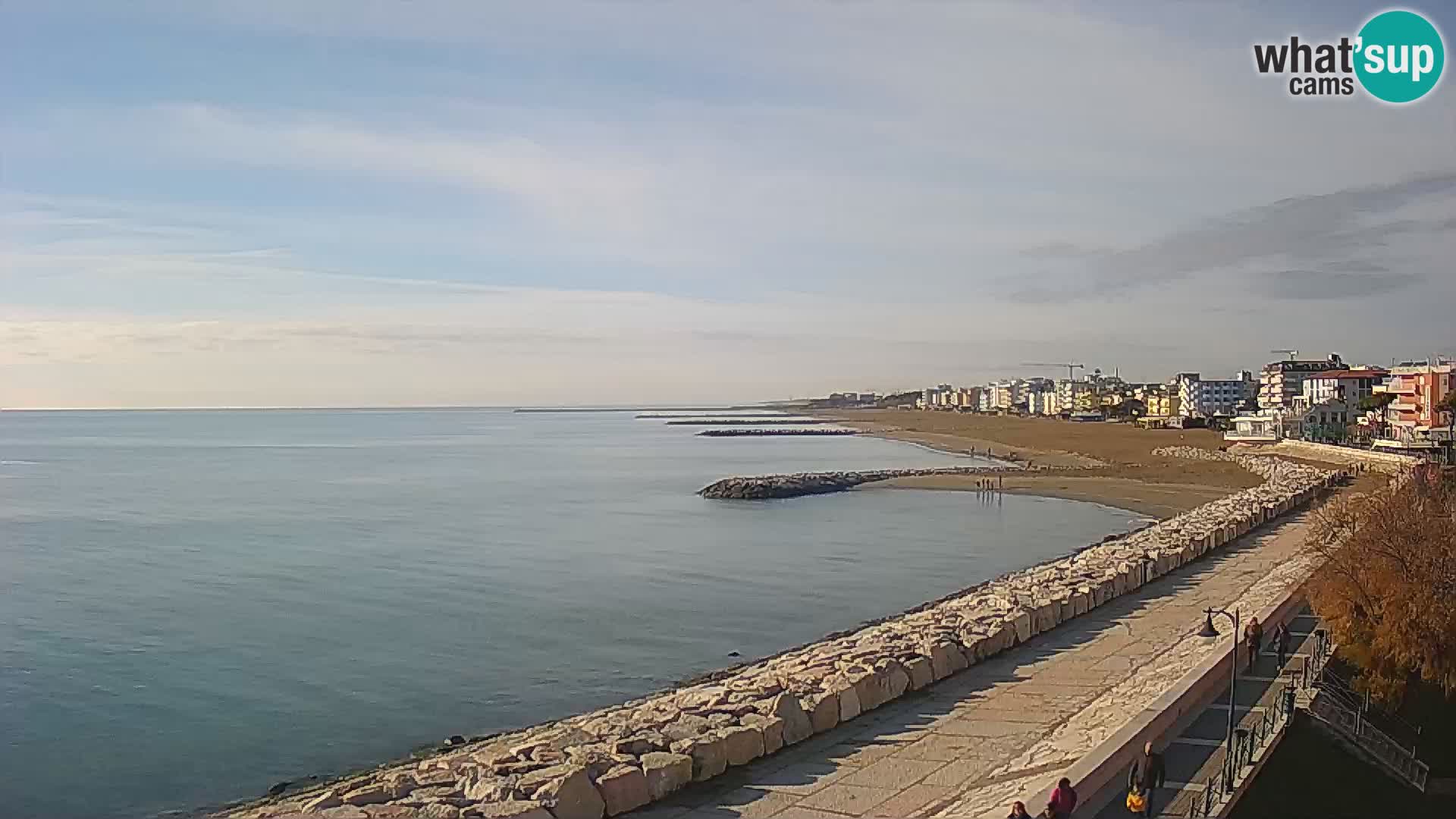 Webcam Caorle Ponente – panorama dall’ASS. Marinai di Caorle