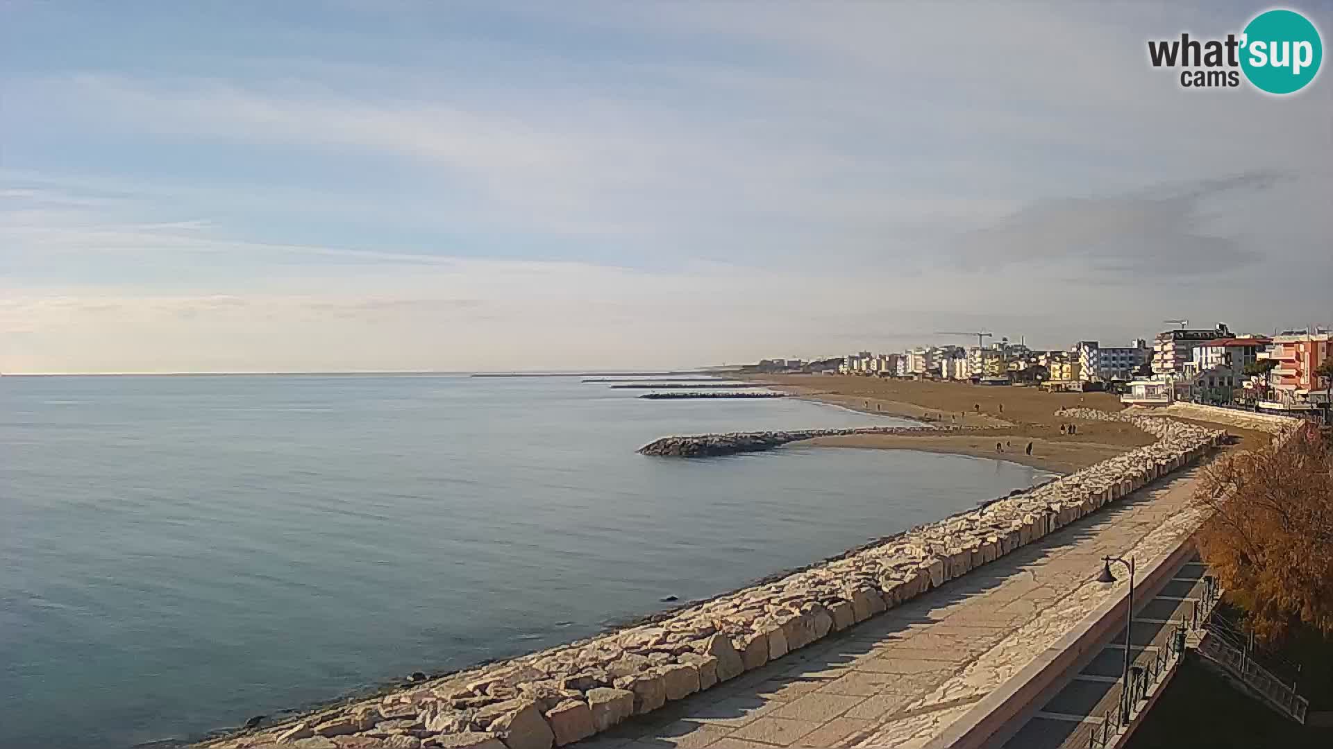 Kamera Caorle Ponente – Pogled iz “Marinai di Caorle”