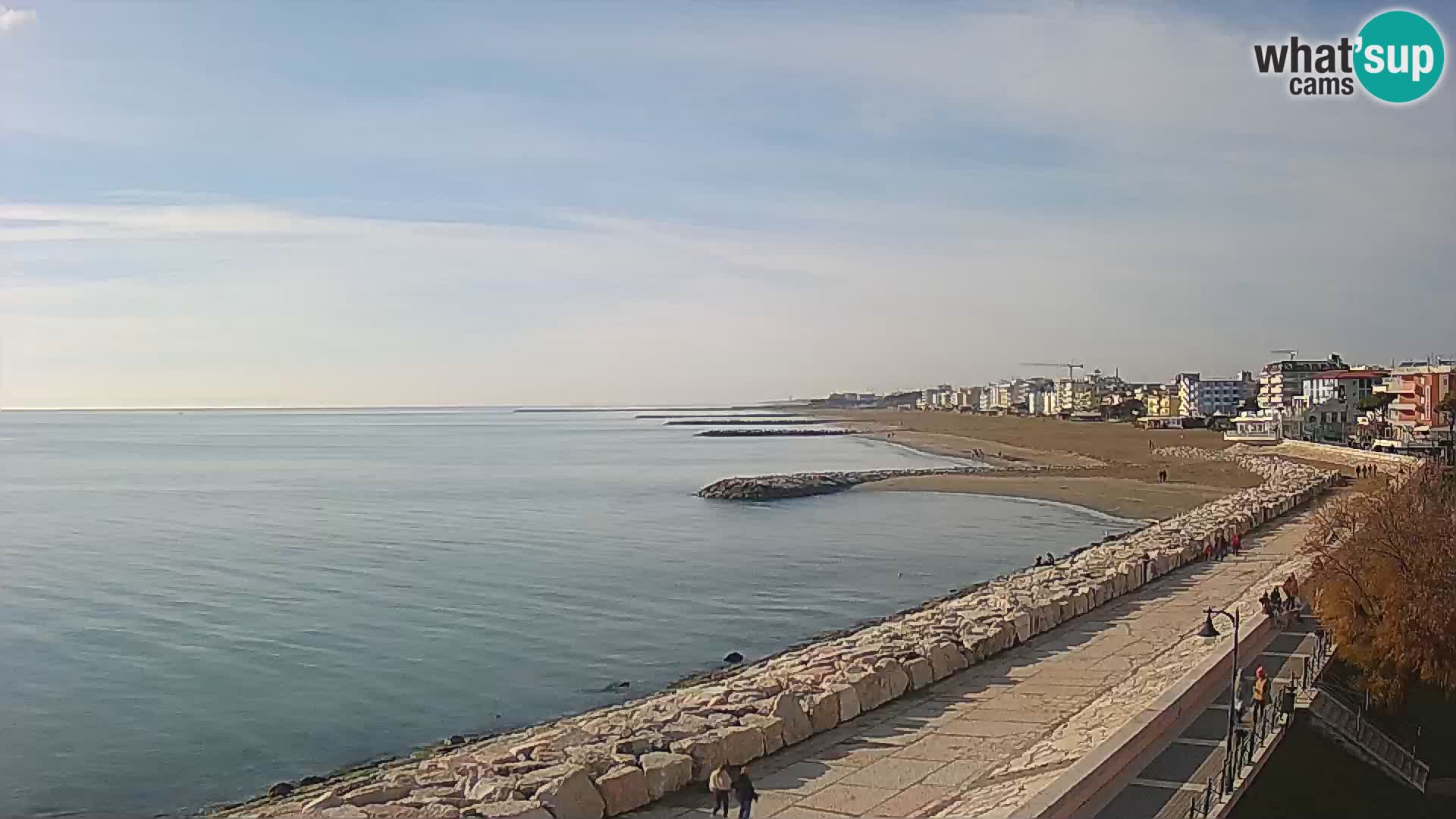 Webcam Caorle Ponente – panorama dall’ASS. Marinai di Caorle