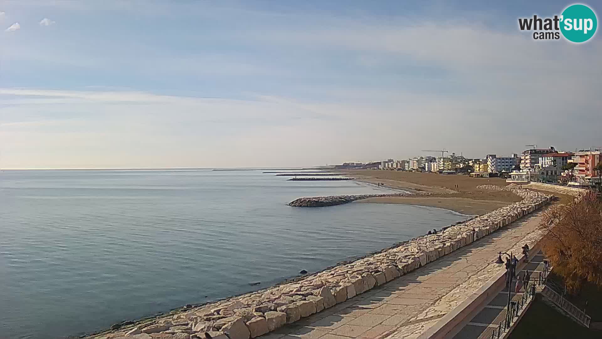 Webcam Caorle Ponente – Vista desde Marinai di Caorle