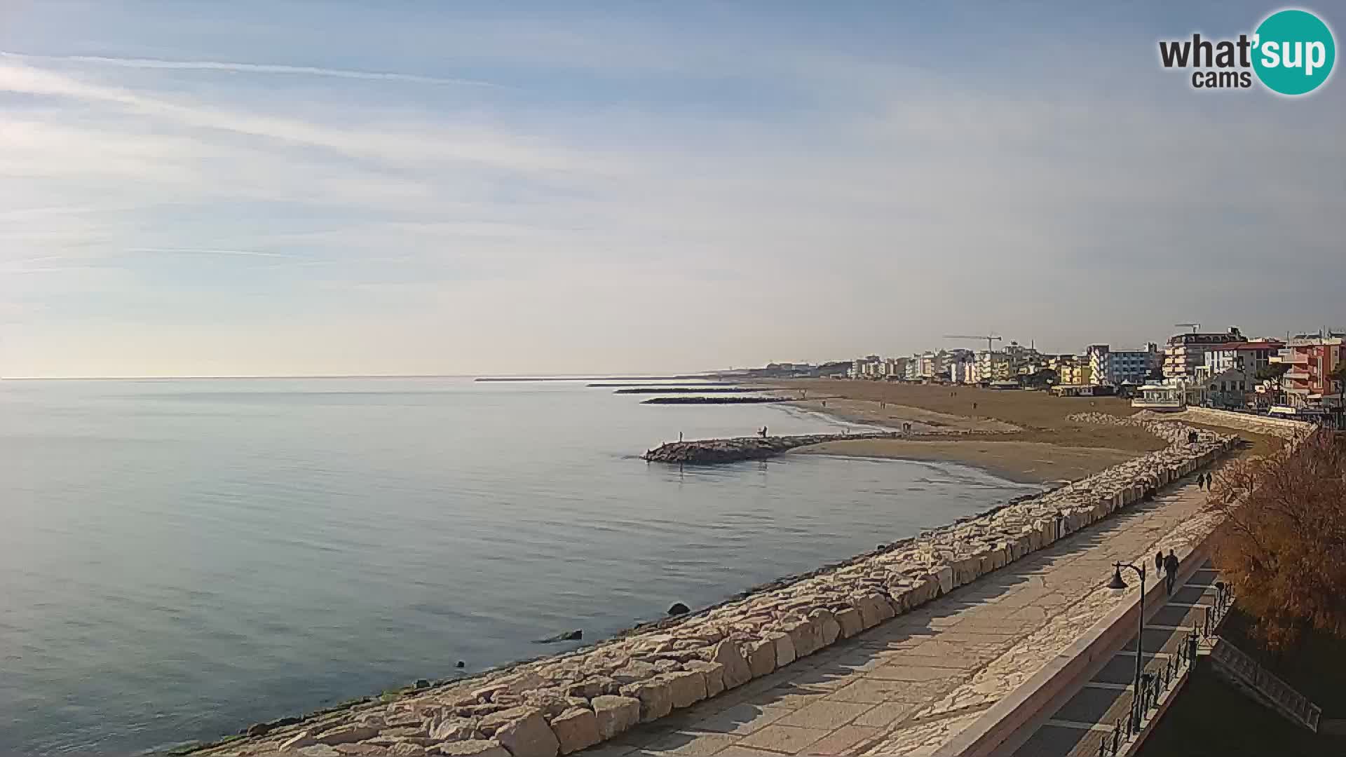 Webcam Caorle Ponente – View from Marinai di Caorle