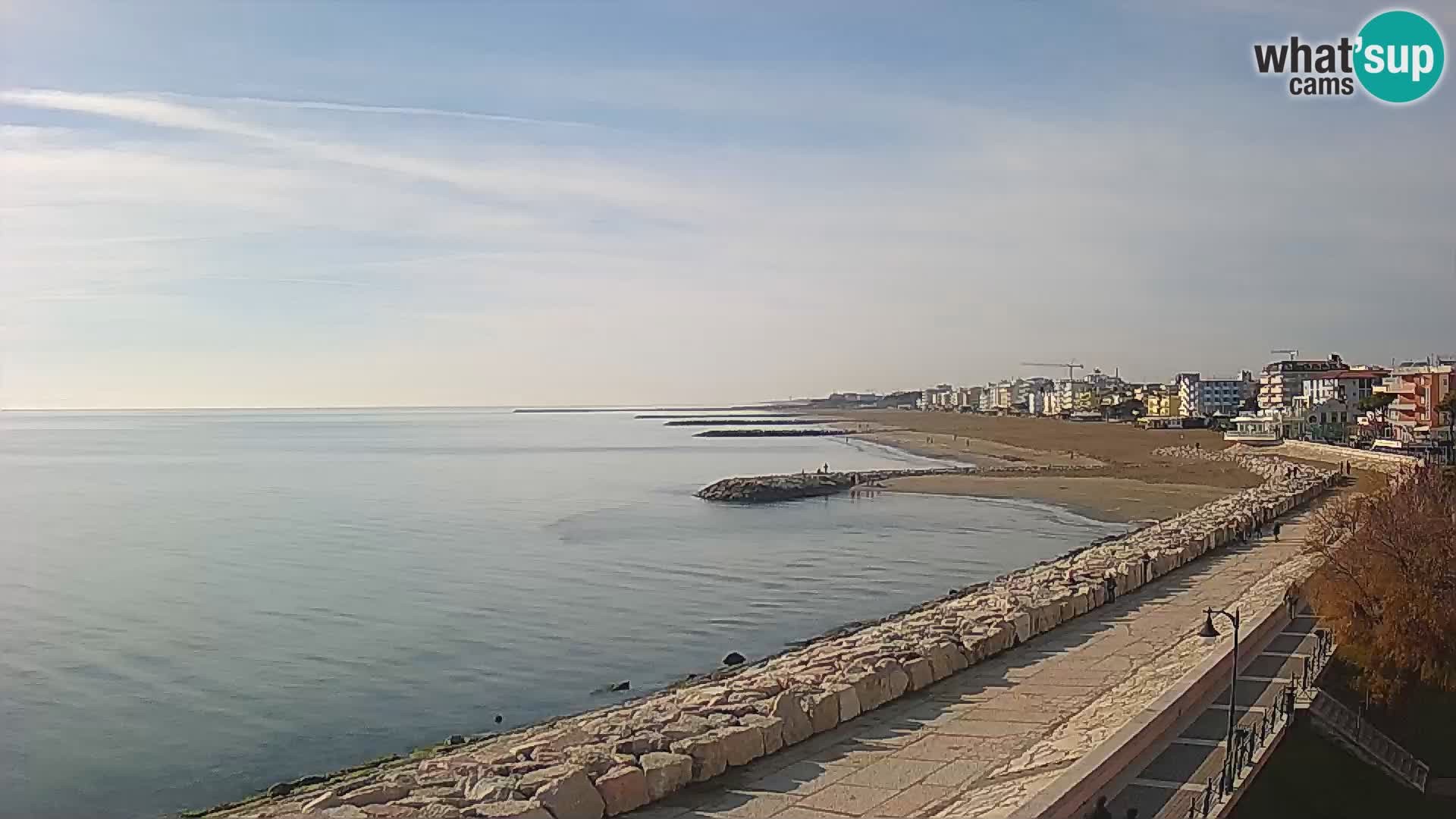 Webcam Caorle Ponente – Vista desde Marinai di Caorle