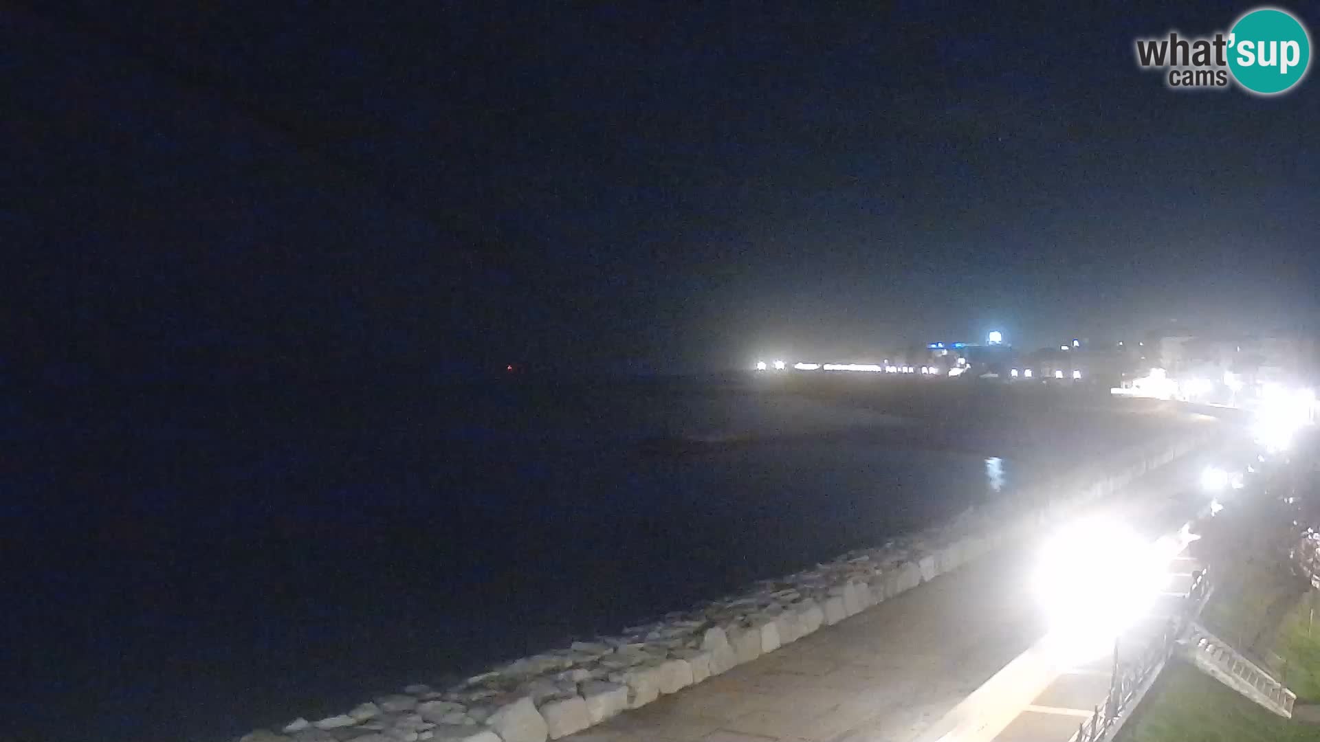 Webcam Caorle Ponente – Vue depuis les Marinai di Caorle