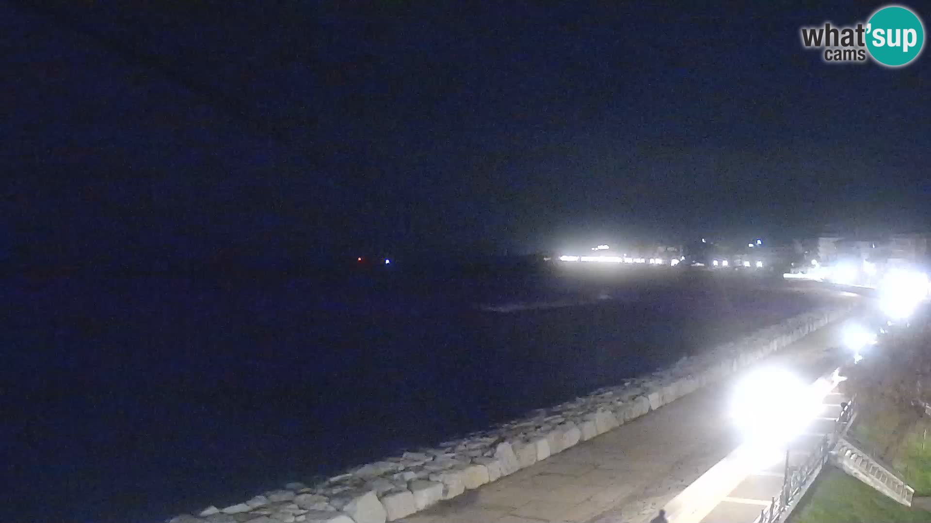 Webcam Caorle Ponente – Blick von Marinai di Caorle