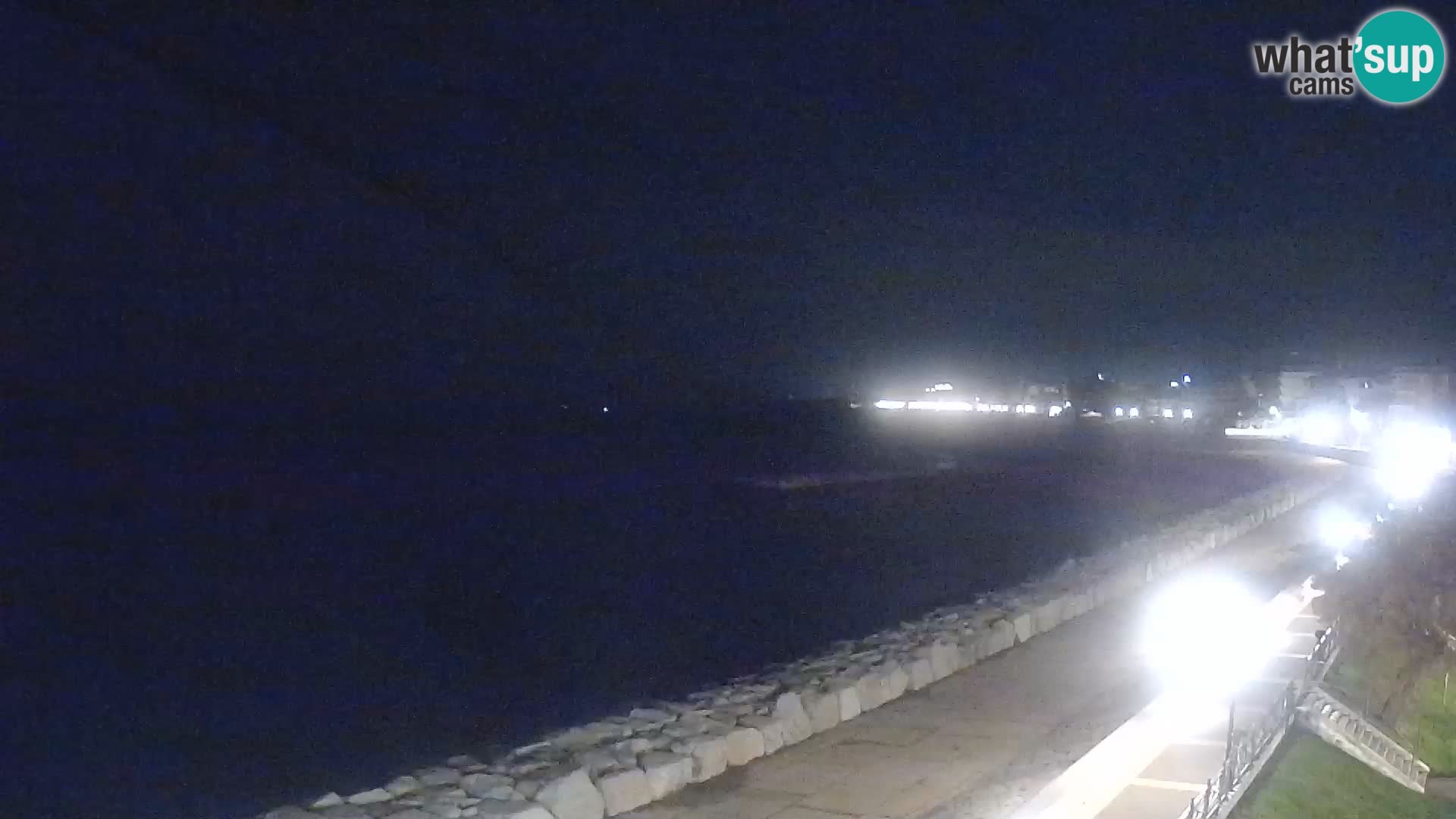 Webcam Caorle Ponente – Vue depuis les Marinai di Caorle