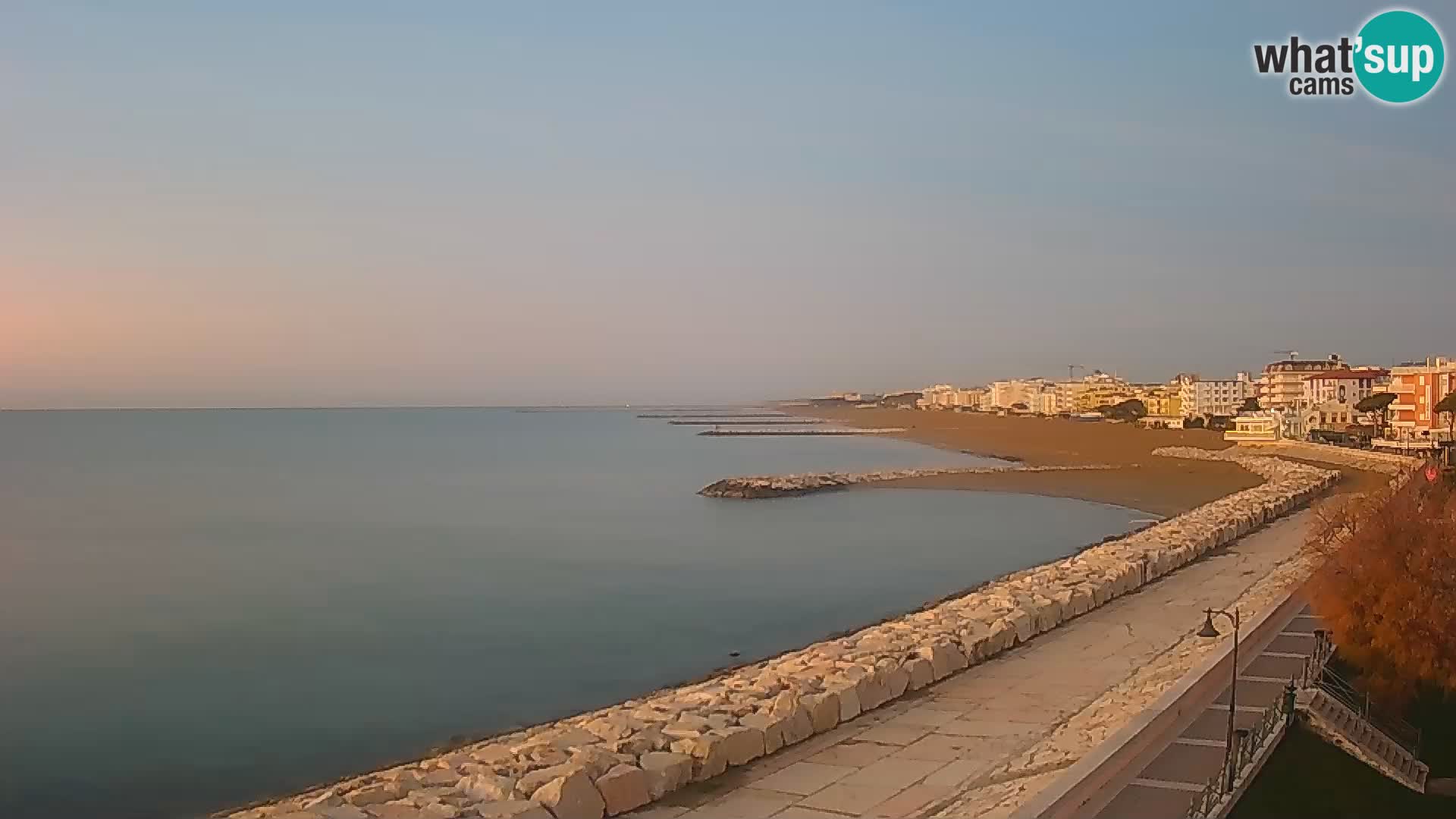 Webcam Caorle Ponente – Vista desde Marinai di Caorle