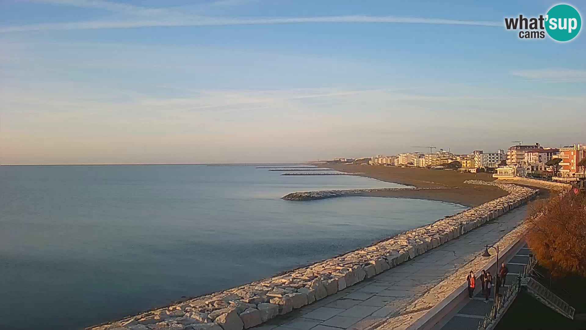Webcam Caorle Ponente – View from Marinai di Caorle