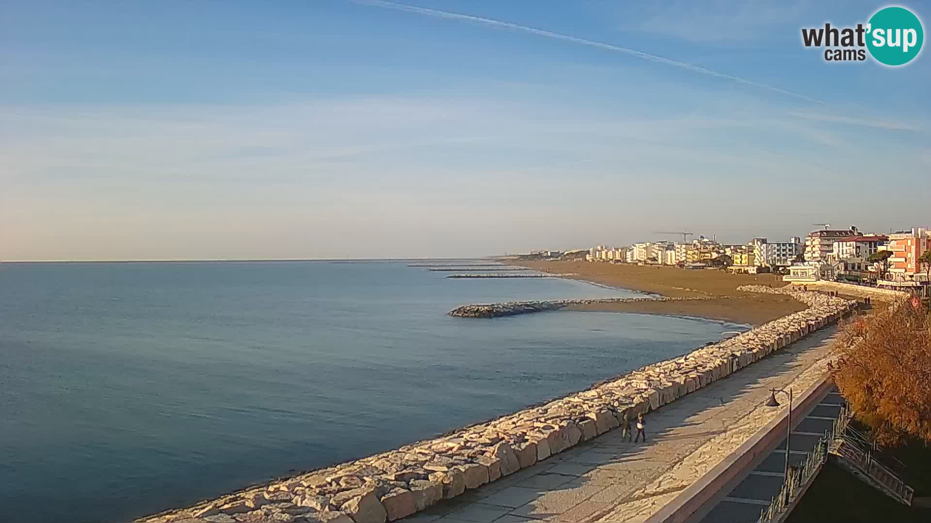 Webcam Caorle Ponente – View from Marinai di Caorle