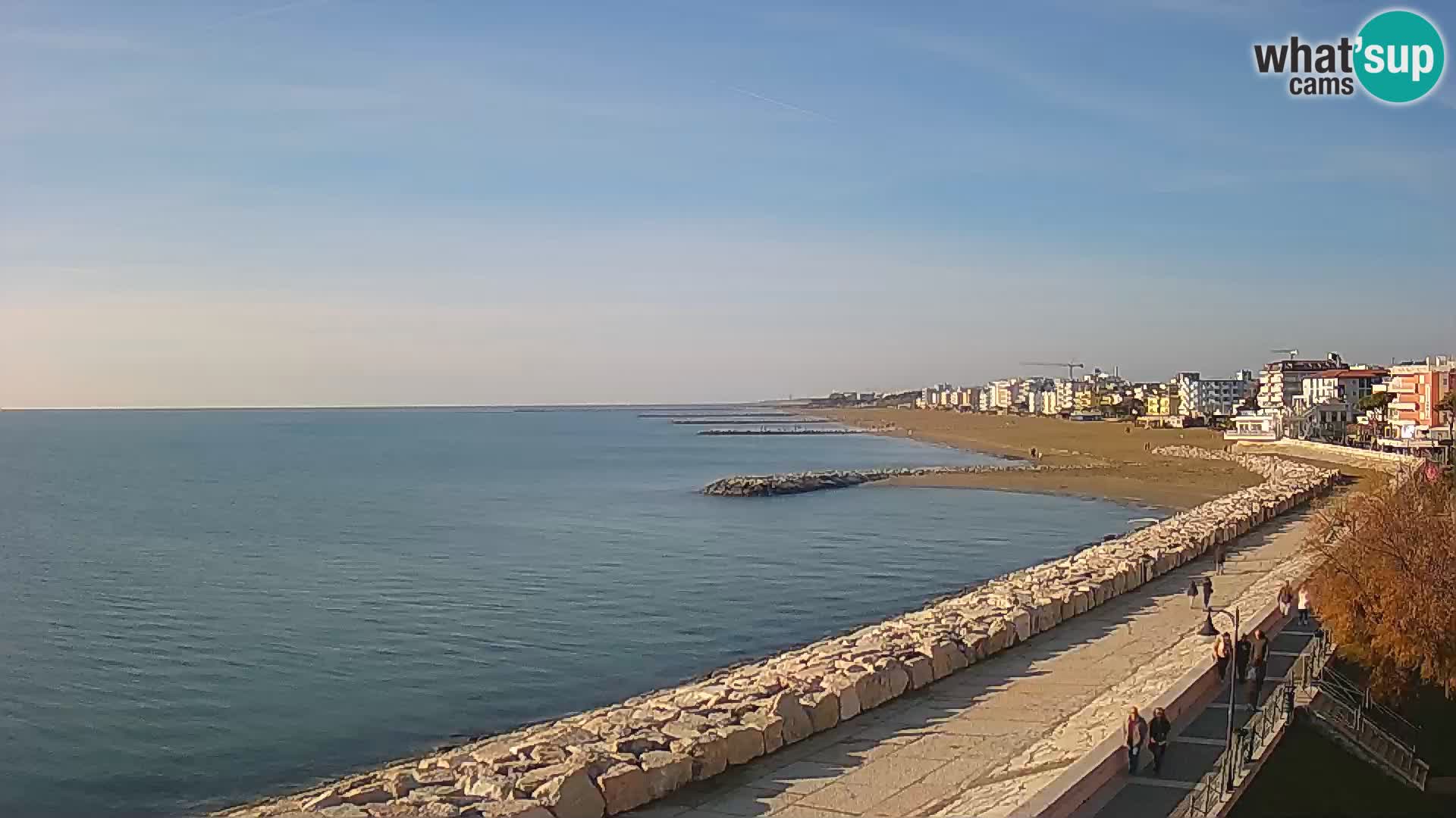 Webcam Caorle Ponente – View from Marinai di Caorle