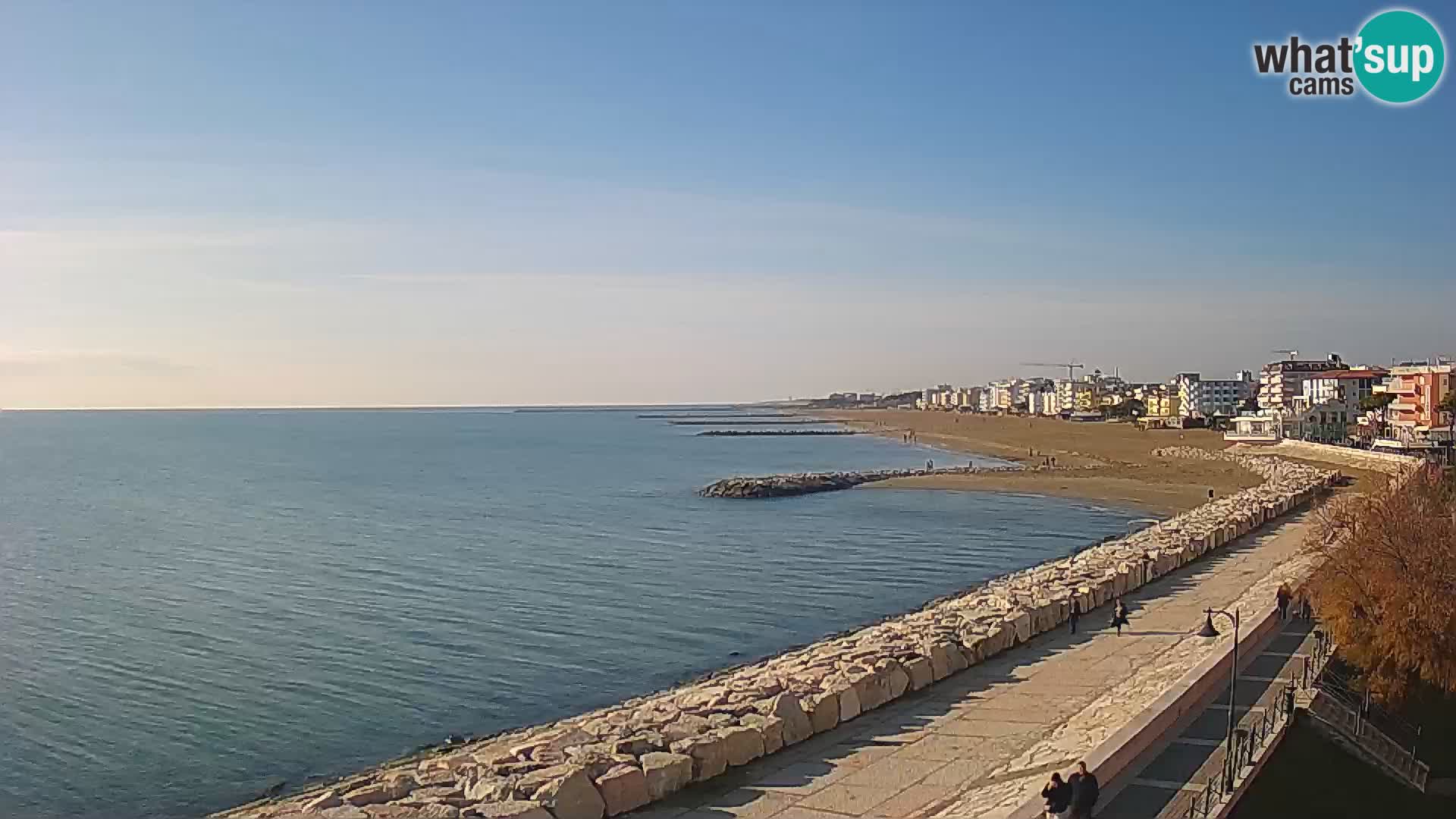 Kamera Caorle Ponente – Pogled iz “Marinai di Caorle”