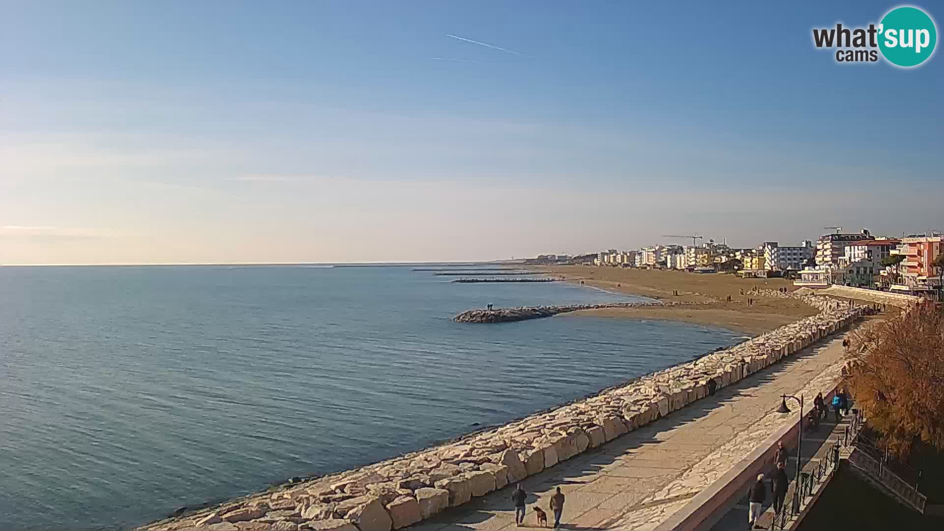 Kamera Caorle Ponente – Pogled iz “Marinai di Caorle”