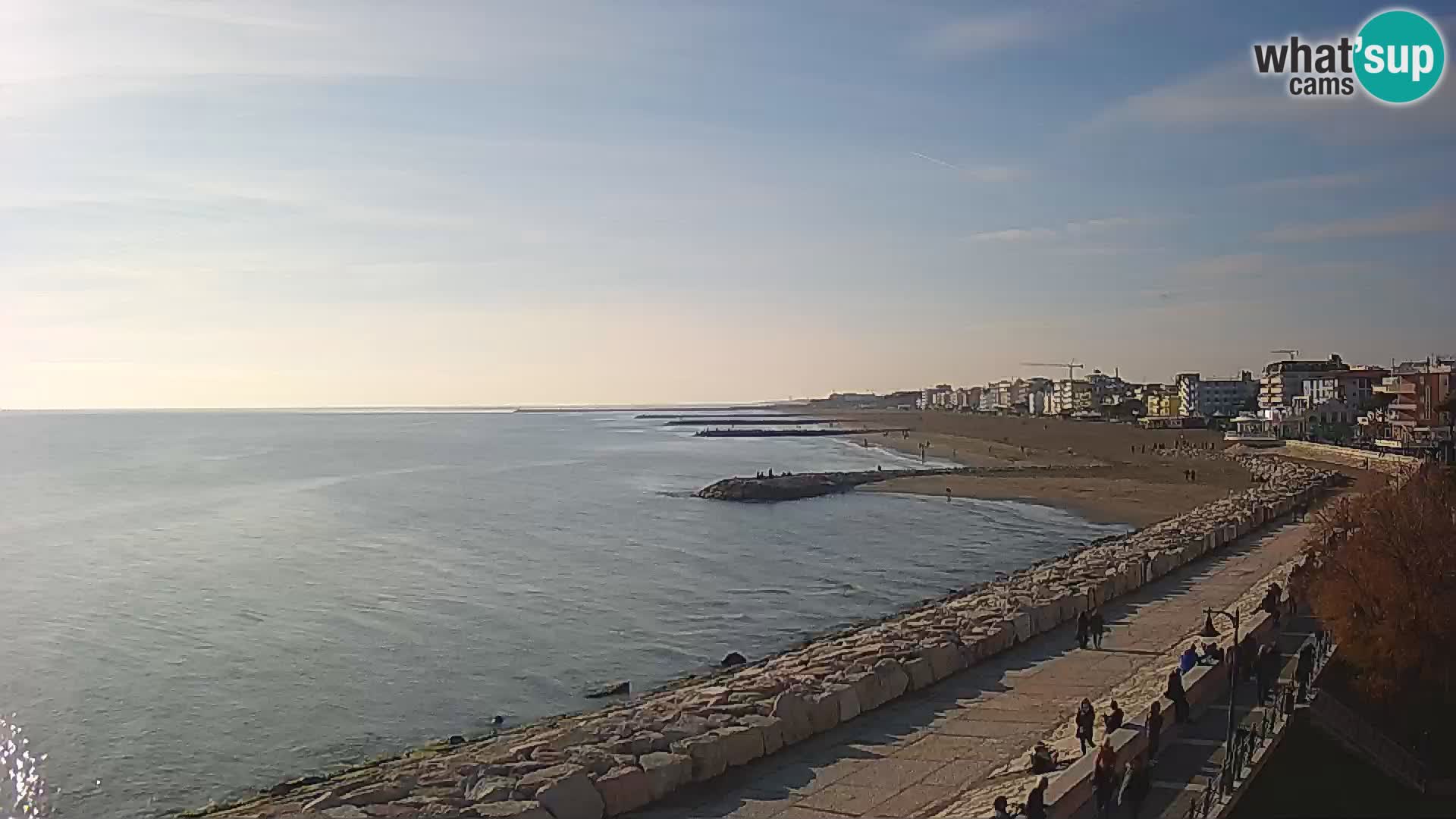 Kamera Caorle Ponente – Pogled iz “Marinai di Caorle”