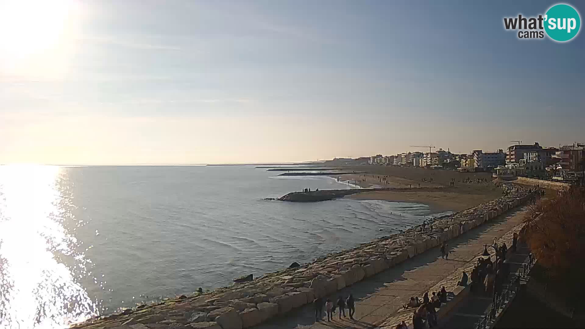 Webcam Caorle Ponente – panorama dall’ASS. Marinai di Caorle