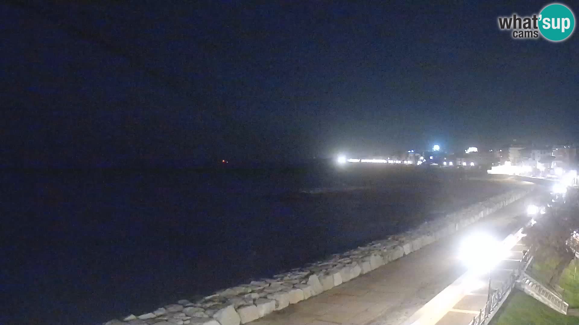 Webcam Caorle Ponente – Blick von Marinai di Caorle