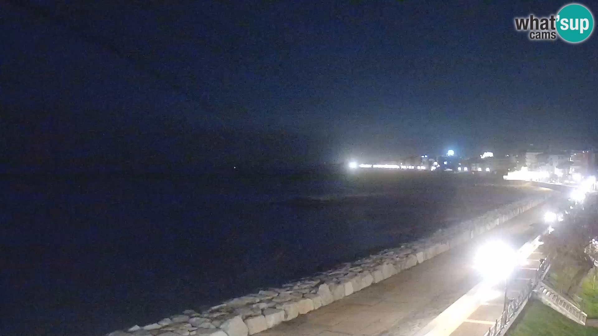 Webcam Caorle Ponente – Vue depuis les Marinai di Caorle
