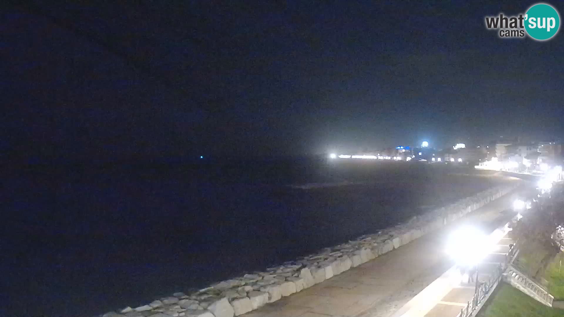 Webcam Caorle Ponente – Vue depuis les Marinai di Caorle